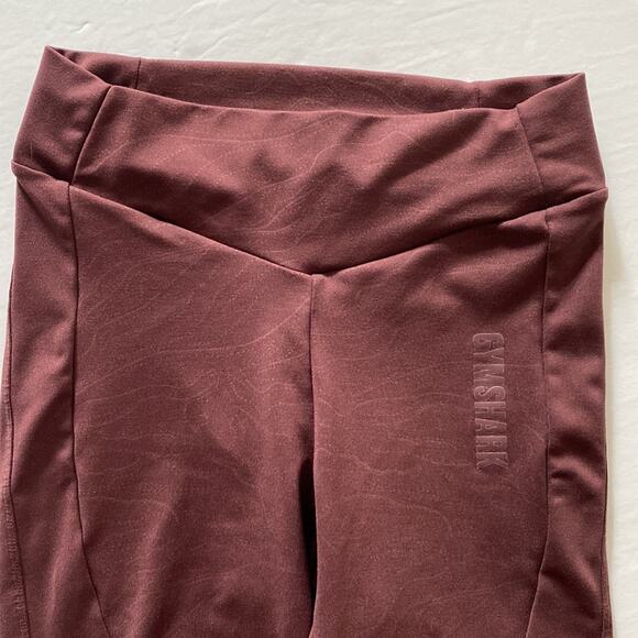 Gymshark | Luster Winter Berry Red Leggings Small - Picture 8 of 9